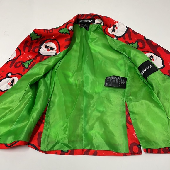 Suitmeister Christmas Santa Matching Suit Size Small (4-6 Year) - Picture 3 of 10
